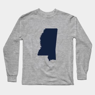 Mississippi Blue Long Sleeve T-Shirt